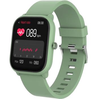 Preview: Kinder Smartwatch Grün: Bluetooth Telefonie, Herzfrequenz-Sensor – Ein sicherer Begleiter für Anrufe, Fitness & Spass am Handgelenk