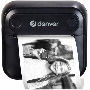 Mobiler Bluetooth-Thermodrucker, schwarz: Mini Drucker – Drucke Handy-Bilder, Etiketten u.v.m. sofort & kabellos für unvergessliche Momente