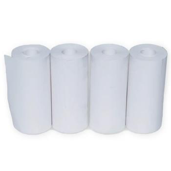 Preview: 4er-Set Ersatz-Papierrollen für Bluetooth-Thermodrucker CH11145 - Optimale Druckqualität ohne Tinte - Kompatibel, Papierstau-frei, 50 Bilder/Rolle (2.5x2.5cmx7m)