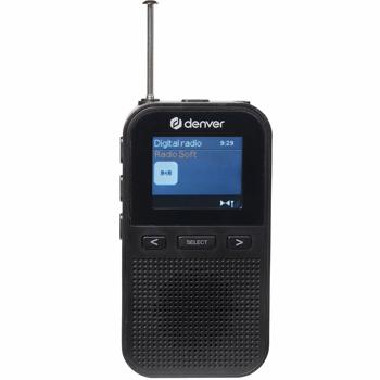 Preview: Kompaktes DAB+/FM Radio mit 1,8-Zoll-Farbdisplay, schwarz: Tragbares Radio - Brillanter Empfang überall