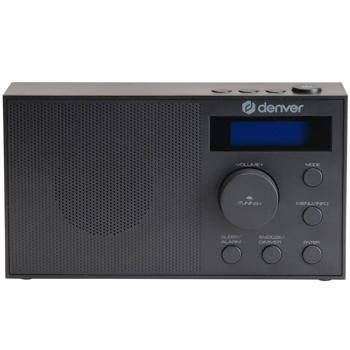 Preview: Modernes DAB+/FM Radio mit Uhr & Doppelalarm: Schwarz – Ein Radiowecker für klaren Sound & entspanntes Aufwachen jeden Morgen