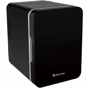 Preview: Mobiler Minikühlschrank 4L: Kühl- & Heizfunktion, 12/230V, schwarz – Ein kompakter Thermo-Kühler für Auto, Büro & Unterwegs