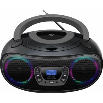 Preview: Boombox mit DAB+/FM-Radio, Bluetooth-Funktion, USB, CD-Player & AUX-Eingang  – Ihr perfekter Begleiter für Musikgenuss