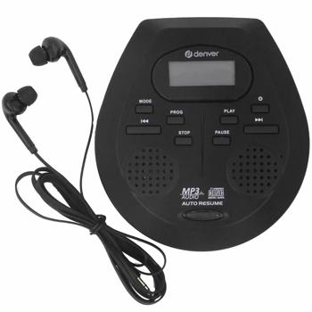 Tragbarer CD-Player mit Anti-Schock-Schutz & Resume-Funktion für höchsten Soundgenuss, ideal für unterwegs