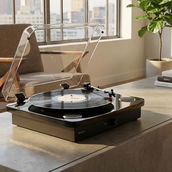 Preview: Retro-Plattenspieler mit Dual-Bluetooth: Erstklassiger Retro-Sound & tolle Optik - Perfekt für Vinyl-Fans, die ihre Sammlung voll auskosten wollen