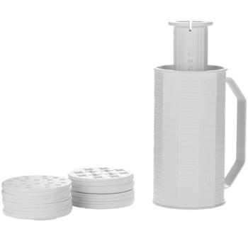 Professionelle manuelle Nudelmaschine Weiss: 7 Pasta Sorten – Ein robuster Pastamaker - Frische Nudeln leicht gemacht