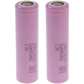 2er Set Li-ion Akku 18650 3000mAh Flattop: INR18650 3.6V – Die Powerzelle für E-Zigaretten & LED Taschenlampen