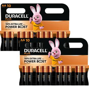 Power Boost Alkaline Batterien AA Mignon - 20er Pack - Hohe Leistung & stabile Energie für Fernbedienung, Spielzeug & Uhren - 1,5V