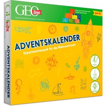 GEOlino Adventskalender Naturwissenschaften - 24 Experimente zu Physik, Chemie & Biologie, Wissenskalender inkl. Begleitbuch