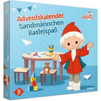 Bezaubernder Sandmännchen Adventskalender – Kreatives Bastelset & 24 tolle Vorlesegeschichten für magische Familien-Momente