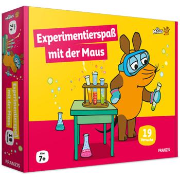 Experimentierspass mit der Maus - Forscher Set mit 19 Experimenten, inkl. Begleitbuch & Wissensvermittlung