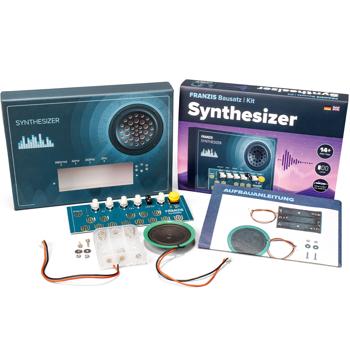 Preview: Kreativer Synthesizer Elektrobausatz - Einfaches Set ohne Löten - Bauen Sie Ihr eigenes vollständiges Musikinstrument und musizieren Sie sofort