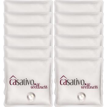 Preview: 12er-Set Wiederverwendbare Handwärmer - Taschenwärmer Heatpads mit Sofort-Wärme - Nachhaltige Handwärmer für unterwegs & kalte Tage