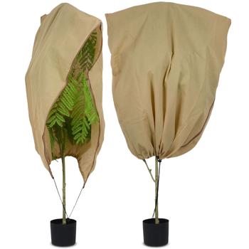 Preview: Hochwertige Pflanzenschutzhüllen, 6er Set, 100x80 cm – atmungsaktive Frostschutzhauben für Pflanzen, Sträucher und Kübel, wiederverwendbar & wetterfest