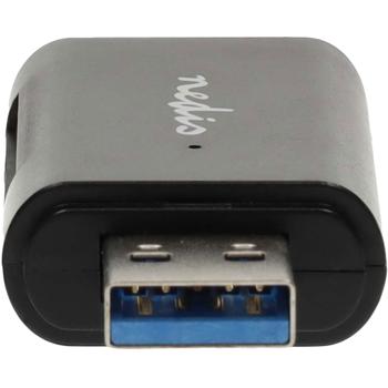 Preview: USB-C & USB-A Kartenleser Superspeed 3.2: Daten blitzschnell übertragen – Ein universeller 2-in-1 Reader für SD & microSD