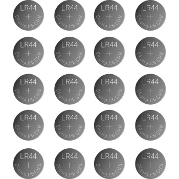 Preview: 20er-Spar-Set LR44 AG13 Alkaline Knopfzellen 1,5V Batterien, 145 mAh hohe Kapazität, langlebige Uhrenbatterien für Spielzeug und Taschenrechner