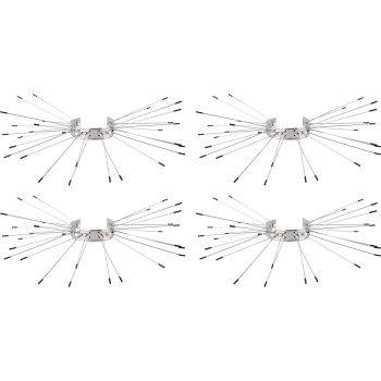 Preview: Effektiver Marder-Abwehrgürtel 4er Set aus Edelstahl, Kletterschutz für Regenrohre und Bäume, Abwehr gegen Waschbären & Katzen, leichte Montage