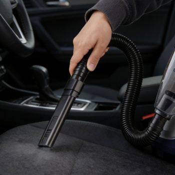 Preview: Akku-Handsauger 6800 Pa starker Mini Staubsauger, kabellos 2600 mAh Li-Ion 66W Tischsauger - kompakt & leise für Auto, Büro, Zuhause