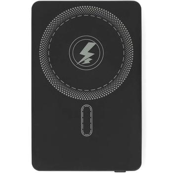 Preview: Powerbank MagSafe 5000 mAh – 15W Kabelloses Laden und 20W USB-C Anschluss, kompakter Akku mit LED-Anzeige für iPhone 15/14/13/12