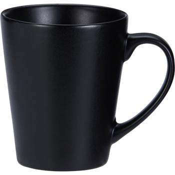 Preview: Elegantes 6-tlg. Frühstücks-Set in Schwarz Matt: Edles Geschirr-Service für 2 Personen - Modernes Essgeschirr für Müsli, Kaffee, Brunch, u.v.m.