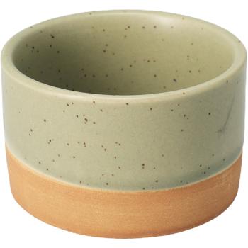 Preview: Edles Schalen-Set 4-tlg aus Steinzeug: Bunte Dipschalen, Mini-Schüsseln & Snackschalen 6,5x4cm – Moderne Servierschalen klein, chic & robust