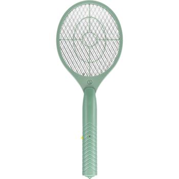 Preview: Elektrische Fliegenklatsche – Effektive Insektenvernichter Fliegenfalle für Haus und Garten, handlich und sicher, 46 cm