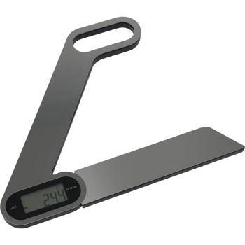 Preview: Professionelle Digitale Küchenwaage Ausklappbar 28cm – Hochpräzise, 5kg Belastung – Platzsparend Zusammenklappbar – Kochen, Backen & Portionskontrolle