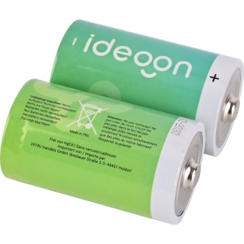 Preview: 2er-Set Premium Batterien Typ D Mono - LR20 Alkaline 1,5V - Langlebige Energie für Haushalt, Radios, Spielzeug und Taschenlampen