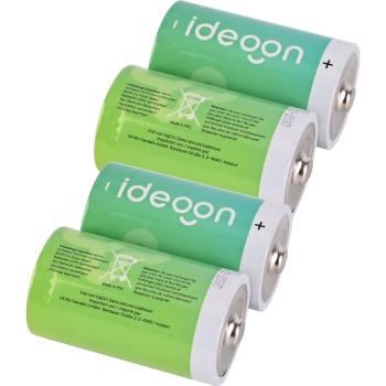 Preview: 4er-Set Premium Batterien Typ D Mono - LR20 Alkaline 1,5V - Langlebige Energie für Haushalt, Radios, Spielzeug und Taschenlampen