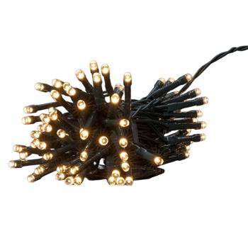 Preview: Festliche LED Lichterkette, warmweiss – 3,6m, 48 LEDs, Timer & 7 tolle Effekte. Ideal für Innen & Aussen - Perfekt für Deko, Weihnachten, Party