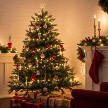 Preview: Festliche LED Lichterkette, warmweiss – 3,6m, 48 LEDs, Timer & 7 tolle Effekte. Ideal für Innen & Aussen - Perfekt für Deko, Weihnachten, Party