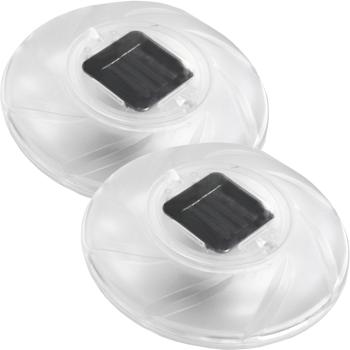 Preview: 2er-Set Schwimmendes Solar Poollicht mit Farbwechsel: Ein magisches Unterwasserlicht für Teich, Pool & Gartendeko