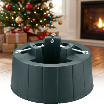 Super stabiler Weihnachtsbaumständer Ø40x21cm für max. 2,6m Baumhöhe – Sicherer Stand, Top Qualität