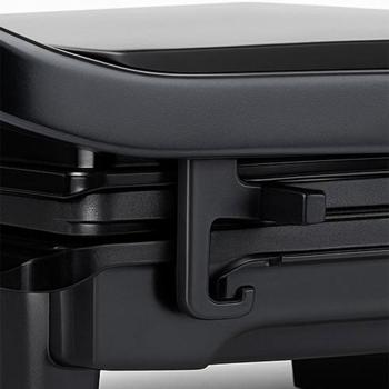 Preview: Mobiler 12V Kontaktgrill für Auto, Lkw & Camper: 120W Elektro-Grill, ideal für Sandwiches, Fleisch & Snacks unterwegs – kompakt, schnell & leicht