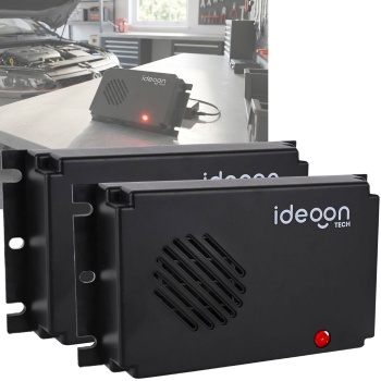 2er-Set Hocheffektive Mobile Marderabwehr mit Ultraschall, batteriebetrieben: Bewährte Tierabwehr für KFZ - Ideal für Motorraum, Haus, Garage & Schuppen