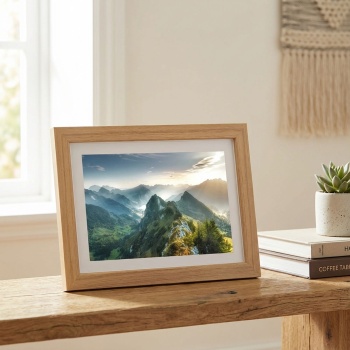 10,1 Zoll Wi-Fi Digitaler Bilderrahmen Hellholz: Foto-Teilen per Frameo App, IPS Touchscreen,16 GB Speicher – ideales Geschenk für Familie & Freunde