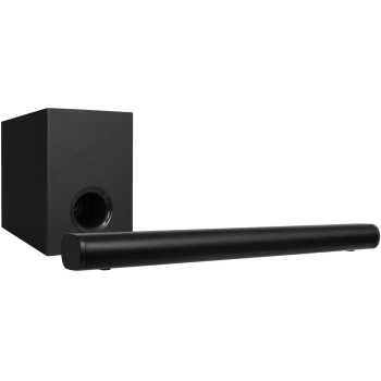 Preview: Bluetooth Soundbar mit Subwoofer: 2 x 20 Watt Soundbar & 30 Watt Subwoofer - TV-Lautsprecher & Heimkino System - HDMI ARC, USB, AUX, Wand-Montage 