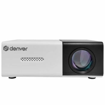 Preview: Mini Beamer Full HD: Mobiler Heimkino Projektor mit HDMI-Anschluss, inkl. HDMI-zu-USB-C-Kabel für Smartphones & Tablets, 60