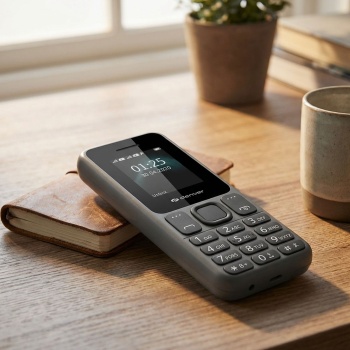 Kompaktes 4G Tastenhandy mit 1,77 Zoll Farbdisplay, Dual-SIM Mobiltelefon, 800 mAh Akku, Bluetooth, Kamera, Radio & Taschenlampe