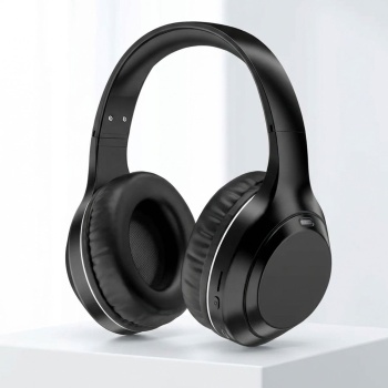 Bluetooth 5.3 Headset: ANC Funk Kopfhörer, 20h Akku, HiFi Sound, MicroSD & AUX, für Sport & Office, kräftiger Bass, Over-Ear Design
