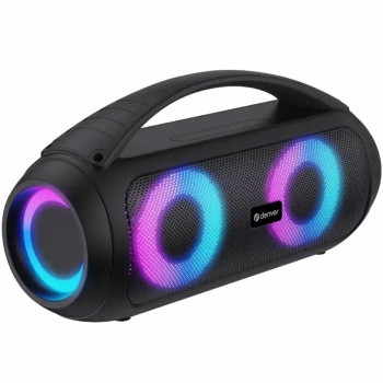 Preview: Bluetooth Party-Lautsprecher mit 2x200W Max Leistung - IPX4 Spritzwasserschutz - RGB LED-Licht - 3 EQ-Modi - USB/Micro-SD/AUX - Kraftvoller Akku-Speaker