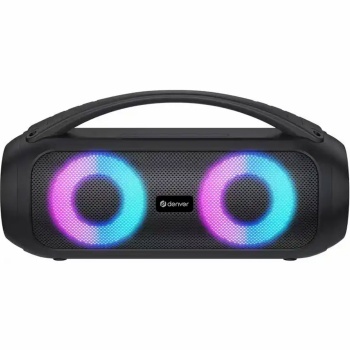 Preview: Bluetooth Party-Lautsprecher mit 2x200W Max Leistung - IPX4 Spritzwasserschutz - RGB LED-Licht - 3 EQ-Modi - USB/Micro-SD/AUX - Kraftvoller Akku-Speaker