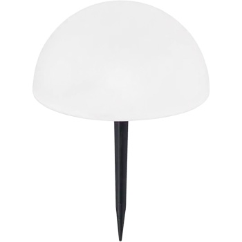 Preview: Stilvolle Solar-Leuchten im 5er-Set mit Farbwechsel und warmweissem LED-Licht - LED Solarlampen für Garten, Balkon, Terrasse & Party