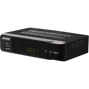 Preview: HD DVB-S2 Sat Receiver, Full HD 1080p Set-Top-Box, HDMI, Scart, USB Mediaplayer, Ethernet LAN, Coaxial, Satelliten-Receiver mit Fernbedienung