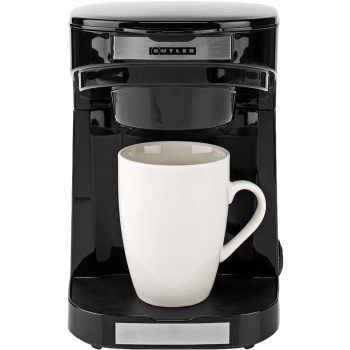 Preview: Kompakte Filter-Kaffeemaschine mit Abschalt-Automatik, inkl. 2 Tassen – ideal für Zuhause & Büro, aromatischer Kaffeegenuss, 450 W, platzsparend