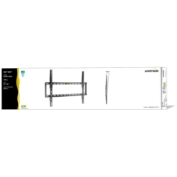 Preview: TV Wandhalterung für 32-80 Zoll Fernseher, neigbar, bis 45kg, bis VESA 600x400, Wandabstand 22mm, Monitor Halterung
