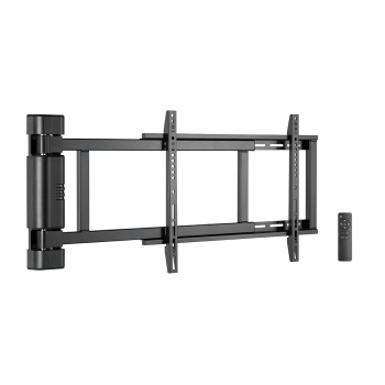 Motorisierte TV Wandhalterung für 32-80 Zoll Flachbildschirme bis 50kg, Elektrisch Schwenkbar 170 Grad, App & Fernbedienung, VESA bis 600x400