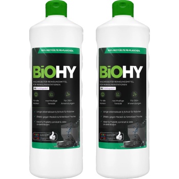 2er-Set Effektives Bodenreiniger Konzentrat für Wischroboter-Reinigungsstationen, Frühlingsduft, vegan, 1 L, biologisch abbaubar, schnell trocknend