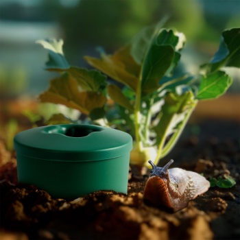 Preview: 2er-Set Effektive Schneckenfalle: Natürlicher Schneckenschutz & Schneckenabwehr für Beete – Giftfreie, biologische Bierfalle im Garten