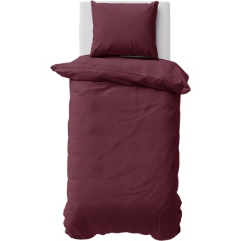 Preview: Bettwäsche-Set 155x220/80x80 cm, 100% Baumwolle mit Reissverschluss, hautsympathischer & atmungsaktiver Bett- und Kissenbezug für erholsamen Schlaf